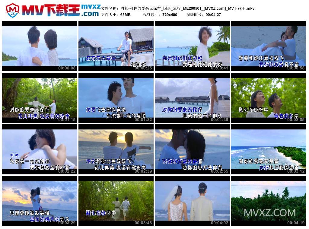 周壮-对你的爱毫无保留_国语_流行_ME200501
